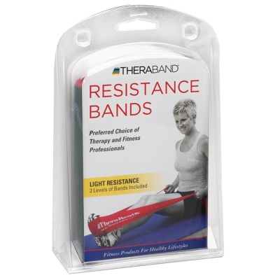 TheraBand Light Resistance Bands Set